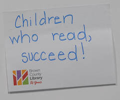Children who read, succeed!