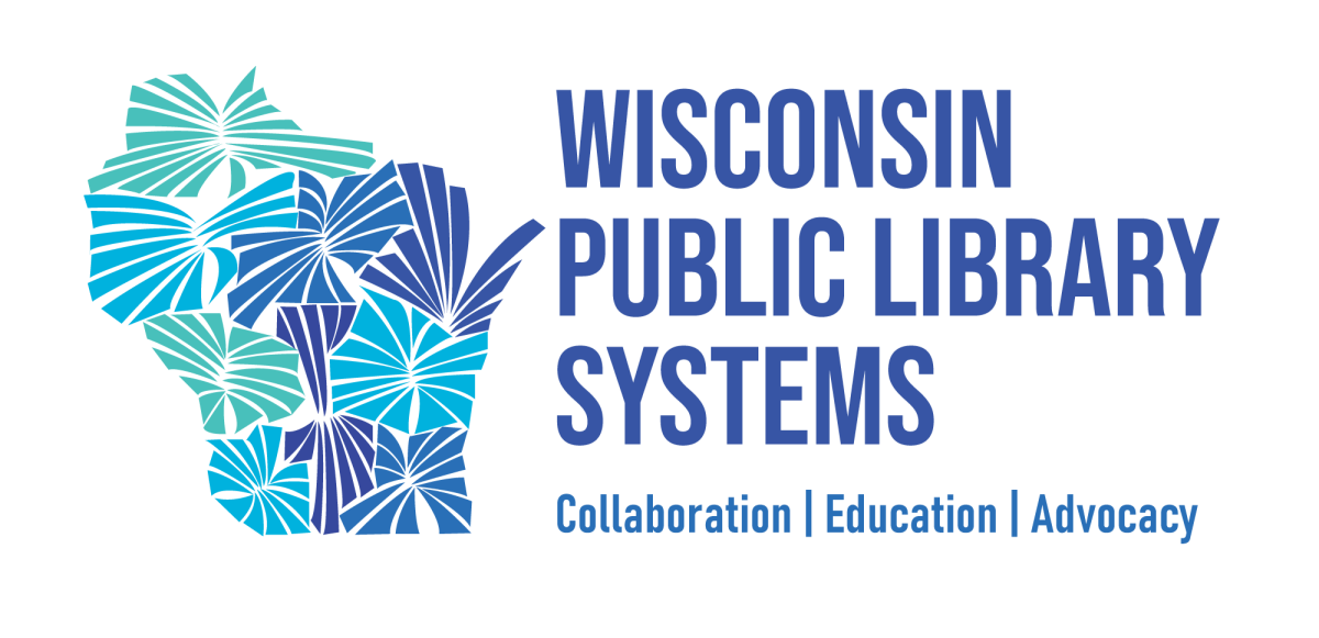 logo of the Wisconsin Public Library Systems: Collaboration, Education, Advocacy
